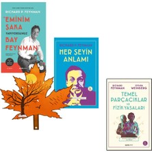 Alfa Yayınları Richard P. Feynman - Eminim Şaka Yapıyorsunuz Bay Feynman - Herşeyin Anlamı -Tescilli Kitap Ayracı