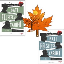Alfa Yayınları Batı Felsefesi Tarihi - 2. ve 3. Cilt - Bertrand Russell - Tescilli Kitap Ayracı ile