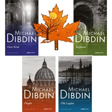 Alfa Yayınları Michael Dibdin - Bir Komiser Zen Macerası - Fare Kral - Intikam - Örgüt - Ölü -4kitap - Kitap Ayracı
