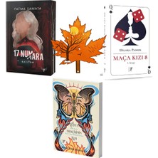 Artemis Yayınları Fatma Şamata - 17 Numara - Katliam - ve Maça Kızı 8 - Ateş Bekçisinin Kızı -3 Kitap ve Kitap Ayracı