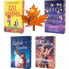 Artemis Yayınları Gençlik Roman Set - Özel Koruma - Violaet Dikenleri Menekşesi - Kaderle Randevu - Lia -Kitap Ayracı