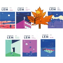 Alfa Yayınları Stanislaw Lem -1-2-3-4-5-6 - Aden - Yıldızlardan Dönüş - Yıldız Güncesi - Dönüşüm Hasta-Kitap Ayracı