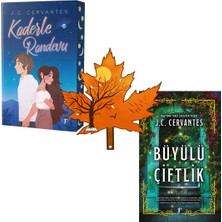 Artemis Yayınları New York Times Çok Satarı Yazarı -J. C. Cervantes - Kaderle Randevu - Büyülü Çiftlik -Kitap Ayracı