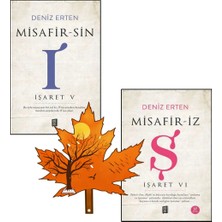 Mona Kitap Deniz Erten - Uyanış - Serisinin Son 2 Kitabı - Misafirsin - Misafiriz - Tescilli Kitap Ayracı ile