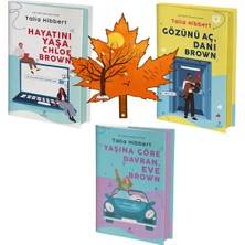 Artemis Yayınları Talia Hibbert - Brown Kardeşler Seti -Ciltli Set- Hayatını Yaşa Chole Brown -Gözünü Aç -Kitap Ayracı
