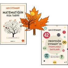 Alfa Yayınları Ian Stewart - Matematiğin Kısa Tarihi - Profesör Stewartın Inanılmaz Sayıları - ve Kitap Ayracı