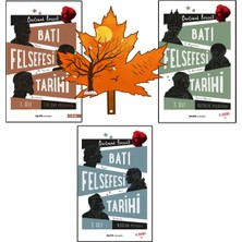 Alfa Yayınları Bertrand Russell - Batı Felsefesi Tarihi - 1-2-3 - Toplam 3 Cilt - ve Tescilli Kitap Ayracı