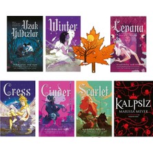 Artemis Yayınları Marissa Meyer -Tam Set-Ay Günlükleri Serisi- Kalpsiz - Uzak Yıldızlar - Winter - Levana-Kitap Ayracı