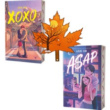 Artemis Yayınları Axie Oh - Xoxo - Yazarının - Asap - Ciltli 2 Kitap Set - ve Tescilli Kitap Ayracı