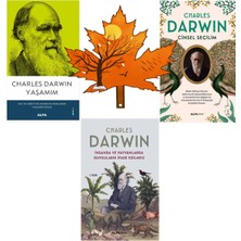 Alfa Yayınları Charles Darwin - Yaşamım - Cinsel Seçilim - Insanda ve Hayvanlarda Duyguların Ifade -Kitap Ayracı