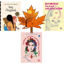 Yan Pasaj Yayınevi Saç Örgüsü - Büyüdüğün Zaman Anlayacaksın - Bugün Kalan Hayatımın Ilk Günü -3kitap ve Kitap Ayracı