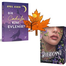 Artemis Yayınları April Asher - Bir Cadıyla Kim Evlenir? - Adalyn Grace - Belladonna - ve  Kitap Ayracı