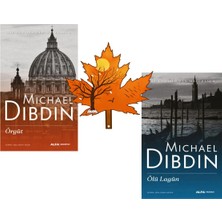 Alfa Yayınları Michael Dibdin - Bir Komiser Zen Macerası -3 ve 4.kitabı Örgüt Ölü Lagün- ve Kitap Ayracı