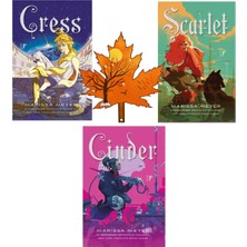 Artemis Yayınları Marissa Meyer - Ay Günlükleri Serisi - Cress - Scarlet - Cinder - 3 Kitap ve Kitap Ayracı