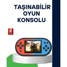 Zenvia Znv 520 Oyunlu Taşınabilir Oyun Konsolu Hd Ekranlı Retro Eğlence ZNV2029