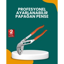 Zenvia Znv Çelik Alaşımlı Ayarlı Papağan Pense Yalıtımlı Sap ZNV2029