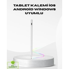 Zenvia Znv Type-C Şarjlı Dokunmatik Kalem – Ipad, iPhone ve Android Uyumlu, Sessiz Çalışan ZNV2029