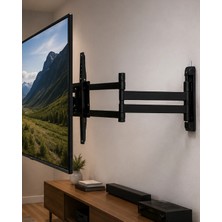 Zenvia Znv Çift Kollu Tv Askı Aparatı Hareketli LCD LED Televizyon Askılığı ZNV2029