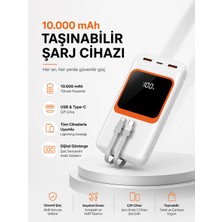 Zenvia Znv 10.000 Mah Bataryalı, Dijital Göstergeli Taşınabilir Powerbank ZNV2029