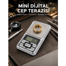 Zenviaa Taşınabilir Dijital Cep Terazisi 5 Ölçüm Birimli Yeni Nesil ZNV20245