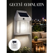Zenviaa 1800 Mah Pilli Solar Duvar Aydınlatma Yeni Nesil ZENVIAA365423