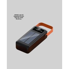 Zenvia Znv 80000 Mah Yüksek Kapasiteli Powerbank Göstergeli Solar Şarj Cihazı ZNV2029