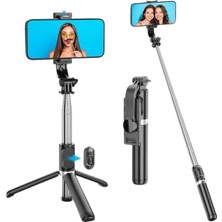 Zenvia Znv Tripod Selfie Çubuğu Bluetooth Kumandalı Kablosuz LED Işıklı ZNV2029