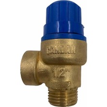 Zenviaa Mey Ithalat® Candan 1/2 Mebranlı Erkek Emniyet Ventili 6 Bar ZNV20296545