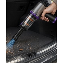 Zenvia Znv Taşınabilir Oto Süpürge 220W Turbo Güçlü Metal Hepa Filtreli Kablosuz Süpürge ZNV2029