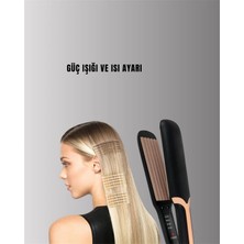 Zenviaa DP-134 Saç Tost Makinesi 220°C Isı Ayarlı, 360° Dönebilen Kablo ZENVIAA365423