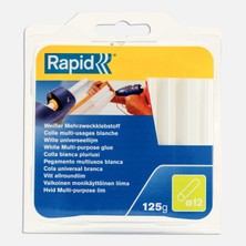 Rapid 125G D12X94 mm Silikon Çubuk Beyaz (3'li Paket)