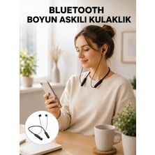 Zenviaa Ergonomik Tasarımlı Bluetooth Kulaklık – Gürültü Azaltmalı, Manyetik Yeni Nesil Znv
