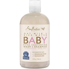 Mey İthalat Shea Moisture Baby Yulaf Sütü ve Pirinç Suyu Bebek Şampuanı 384ML