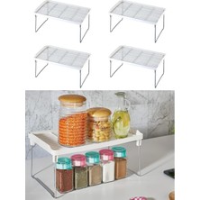 OEM 4 Adet Raf Düzenleyici Dolap Içi Organizer