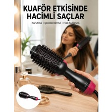 Zenviaa Fön Tarak 1200 W Saç Şekillendirici Saç Düzleştirici Saç Kurutma Yeni Nesil ZENVIAA36