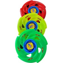 OEM Frizbi Fırlatma Diski 3'lü Set 24 cm Plaj Kumsal Oyuncağı