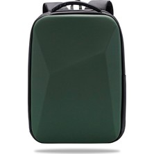 Mey İthalat Classone GA-0017 Gauntlet V1 Sert Kabuk Serisi 15.6 Inch Wtx Pro Su Geçirmez Kumaş Laptop Çantası -Yeşil