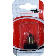 Tek-İş Tek-Iş Çıt-Çıt Anahtarı Metal Butonlu Eskitme (3'li Paket)