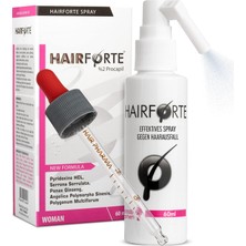 Mey İthalat Hairforte Hair Forte Sprey%2 Procapil Kadınlar Için Saç Dökülmesine Karşı Sprey 60 ml