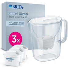 Brita Style Essential Xl 3 Filtreli Sürahi Beyaz