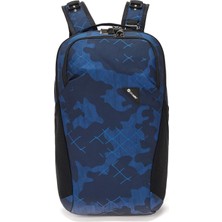 Mey İthalat Pacsafe Vibe 20 Anti-Theft 20L Backpack Sırt Çantası-Mavi-Kamuflaj