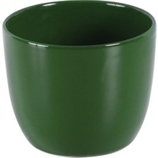 OEM Karmen Seramik Saksı 12 cm 3'lü Yeşil