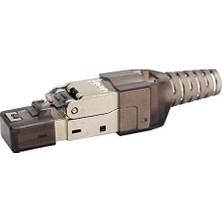 OEM Pensesiz Kolay Bağlantılı Metal Cat6 Stp Jack Konnektör