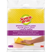 Mey İthalat Scotch-Brite Süper Emici Sünger Bez 3'lü