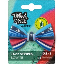 Mey İthalat M-Pets Urban Style Jazz Strıpes Papyon (Xs-S)