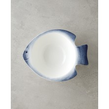 English Home Marinova Porselen Kase 23 cm Mavi-Beyaz
