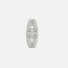 Ermo Oval Düz Gönye Boyalı 5,5X13,5CM (6'li Paket)