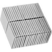 OEM Dünya Magnet Neodyum Mıknatıs Kare 10X10X1MM Çap - 25 Adet