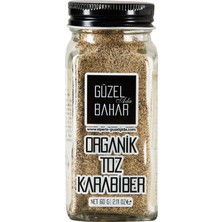 Güzel Ada Organik Toz Karabiber 60 G (7'li Paket)