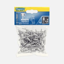Rapid Perçin 4,8X10 mm Alu Poşet 100 Adet (3'li Paket)